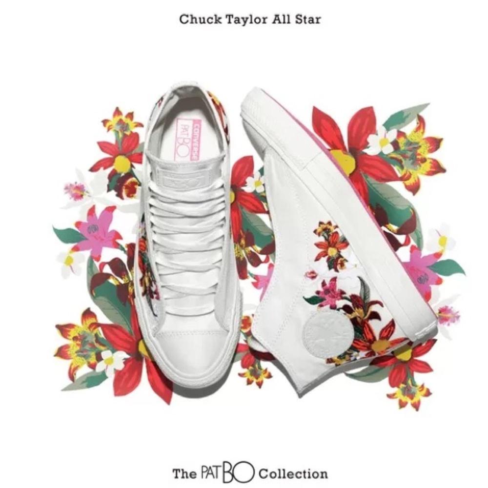 CONVERSE X PATBO Chuck Taylor Embroidered High-top Sneakers